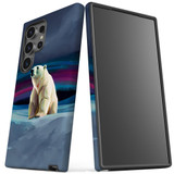 Polar Bear Tough Protective Case for Galaxy S24 Ultra, S24+ Plus, S24 | Arctic Resilience