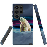 Polar Bear Tough Protective Case for Galaxy S24 Ultra, S24+ Plus, S24 | Arctic Resilience