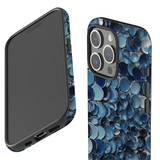 For iPhone 15 Pro Case Tough Protective Cover, Bluish Glazed Ceramics | Protective Covers | iCoverLover Australia