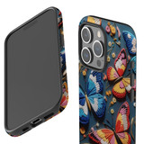 For iPhone 15 Pro Max Case Tough Protective Cover, Embroidered Butterflies | Protective Covers | iCoverLover Australia