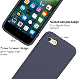 Dark Blue Soft Protective iPhone 6s Plus & 6 Plus Silicone Case | iCoverLover Australia