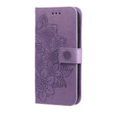 For Samsung Galaxy A35 5G Case - Embossed Flower - iCoverLover Australia