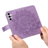 For Samsung Galaxy A35 5G Case - Embossed Flower - iCoverLover Australia