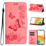 For Samsung Galaxy A55 5G Case - Embossed Butterflies - iCoverLover Australia