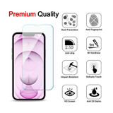 iPhone 13 Total Care Package: Case, [2-Pack] Glass Shields, & Belkin Charger | iCoverLover