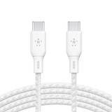 Belkin BoostCharge USB-C to USB-C Cable 100W, 2 Pack White - iCoverLover Australia