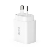 Belkin BoostCharge USB-C PD 3.0 Wall Charger 20W, 2 Pack White - iCoverLover Australia