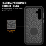 Samsung A55 5G Armor Case | Durable Black Strong Protective Cover