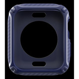 For Apple Watch Series 7, 45-mm Case, Carbon Fibre Texture Cover Navy Blue - iCoverLover Australia