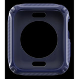 For Apple Watch Series 9, 41-mm Case, Carbon Fibre Texture Cover Navy Blue - iCoverLover Australia