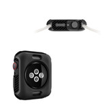 For Apple Watch Series 8, 41-mm Case, Carbon Fibre Texture Cover Black - iCoverLover Australia