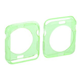 For Apple Watch Series 0, 42-mm Case, Slim TPU Protective Cover, Green - iCoverLover Australia