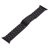 For Apple Watch Series 5, 40-mm Case, Butterfly Stainless Steel Watch Band, Black | iCoverLover.com.au