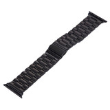 For Apple Watch SE (2nd Gen), 40-mm Case, Butterfly Stainless Steel Watch Band, Black | iCoverLover.com.au