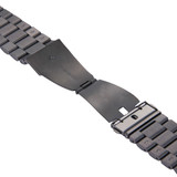 For Apple Watch Series 6, 40-mm Case, Butterfly Stainless Steel Watch Band, Black | iCoverLover.com.au
