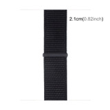 For Apple Watch Series 9, 41-mm Case, Simple Nylon Sports Watch Strap, Touch Fastener | iCoverLover.com.au