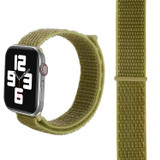 For Apple Watch Series 6, 40-mm Case, Simple Nylon Sports Watch Strap, Touch Fastener, Dark Green | iCoverLover.com.au