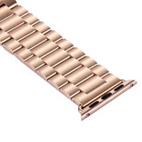 For Apple Watch Series 8, 41-mm Case, Butterfly Stainless Steel Watch Band, Rose Gold | iCoverLover.com.au
