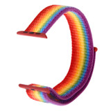 For Apple Watch Series 2, 38-mm Case, Simple Nylon Sports Watch Strap, Touch Fastener, Colour | iCoverLover.com.au