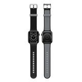 For Apple Watch SE (2nd Gen), 44-mm Case Otterbox Watch Band, Pavement, Grey | iCoverLover.com.au