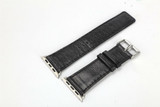 For Apple Watch Series 9, 45-mm Case, Genuine Leather Oil Wax Strap | iCoverLover.com.au