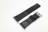 For Apple Watch Series 7, 45-mm Case, Genuine Leather Oil Wax Strap | iCoverLover.com.au