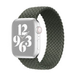 For Apple Watch Ultra 2, 49-mm Case, Nylon Woven Watchband Size Large, Green | iCoverLover.com.au