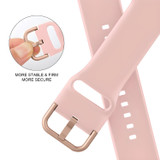 For Apple Watch Series 2, 38-mm Case, Pin Buckle Silicone Watch Strap | iCoverLover.com.au