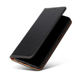 Samsung Galaxy S23 FE Case - Black Leather Wallet & Flip Cover