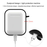 For AirPods 2nd Gen Case, Silicone Protective Cover, Snap Hook, Green | iCoverLover Australia