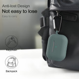For AirPods Pro 1st Gen, 3in1 Silicone Protective Case, Snap Hook & Anti-Lost Neck Strap, Green | iCoverLover Australia