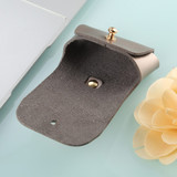 For AirPods Pro 1st Gen Case, Protective PU Leather Cover, Snap Hook, Champagne Gold | iCoverLover Australia