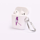 For AirPods 1st Gen, Protective TPU Box, Snap Hook, Floral Parrot | iCoverLover Australia