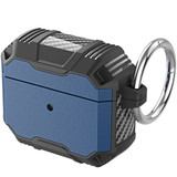 For AirPods 3 Case, Rugged TPU & PC Shock-proof Cover, Hook, Navy Blue & Black | iCoverLover Australia