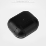 For AirPods 3 Case, PU Leather Smooth Texture, Protective Cover, Black | iCoverLover AU
