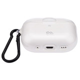 For AirPods Pro/Pro (2nd Gen) - Clear Case-Mate Tough Case with Carabiner Clip, Clear | iCoverLover.com.au