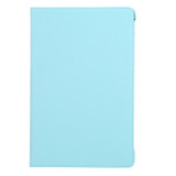 For iPad Air 13-inch (M2) Case, Rotatable Folio PU Leather Lychee Cover, Stand, Sky Blue | iCoverLover.com.au