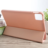 For iPad Air 13-inch (M2) Case, 3-Fold Folio PU Leather Cover,Rose Gold | iCoverLover.com.au