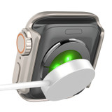 For Apple Watch Series 5, 44-mm Case, Tempered Film Hybrid PC Integrated Watch Case, Original Black Orange - iCoverLover Australia