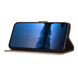 For Google Pixel 8a Case, Butterfly Embossed Folio PU Leather Wallet Cover, Grey | iCoverLover.com.au