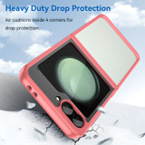 For Samsung Galaxy Z Flip6 5G Case, Colourful Series Shielding Back Cover, Red | iCoverLover.com.au