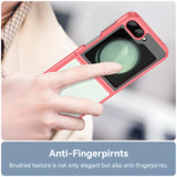 For Samsung Galaxy Z Flip6 5G Case, Colourful Series Shielding Back Cover, Red | iCoverLover.com.au