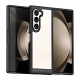 For Samsung Galaxy Z Fold6 5G Case, Colourful Series Shielding Back Cover, Black | iCoverLover.com.au