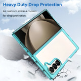 For Samsung Galaxy Z Fold6 5G Case, Colourful Series Shielding Back Cover, Transparent Blue | iCoverLover.com.au