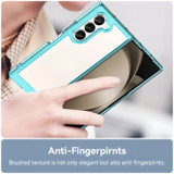 For Samsung Galaxy Z Fold6 5G Case, Colourful Series Shielding Back Cover, Transparent Blue | iCoverLover.com.au