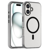 For iPhone 16 Plus Case, Frosted Translucent MagSafe Compatible Cover, Black | iCoverLover.com.au