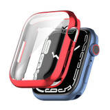 For Apple Watch Series 7, 41-mm Case, PET Film Grippy Cover, Green | iCoverLover.com.au