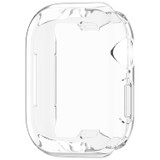 For Apple Watch Series 10, 46-mm Case, Electroplated Grippy Cover, Transparent | iCoverLover.com.au