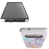 For Samsung Galaxy S10 Case Tough Protective Cover Watercolor Floral