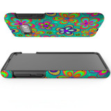 For Samsung Galaxy S10e Case Tough Protective Cover Retro Floral